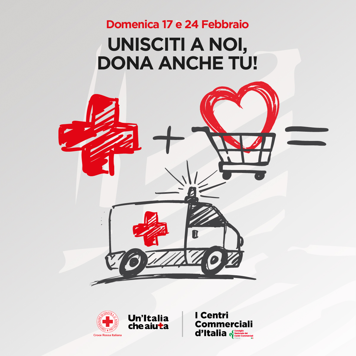 Dona anche tu! Croce Rossa