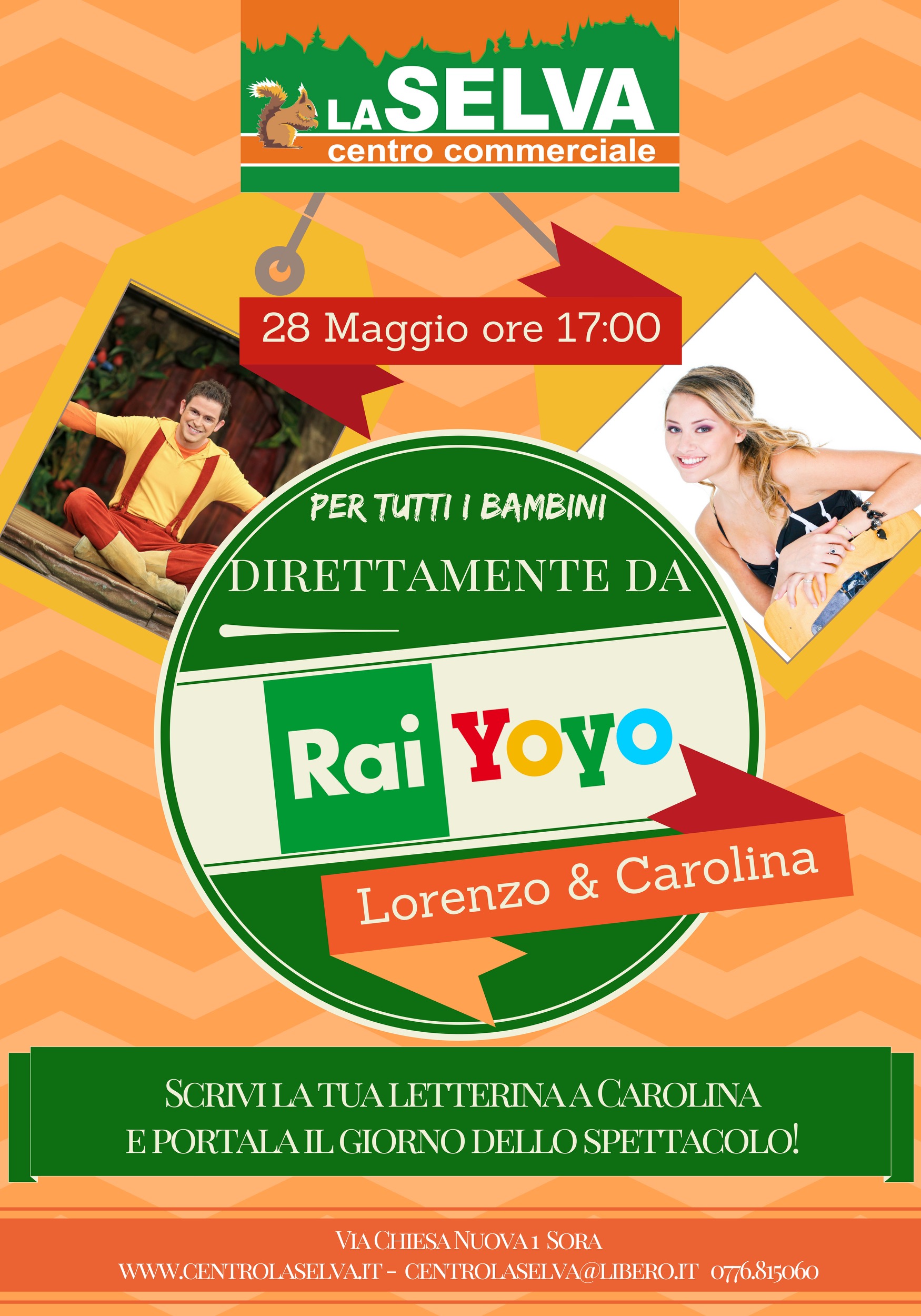 La Posta di Rai YoYo Carolina e Lorenzo
