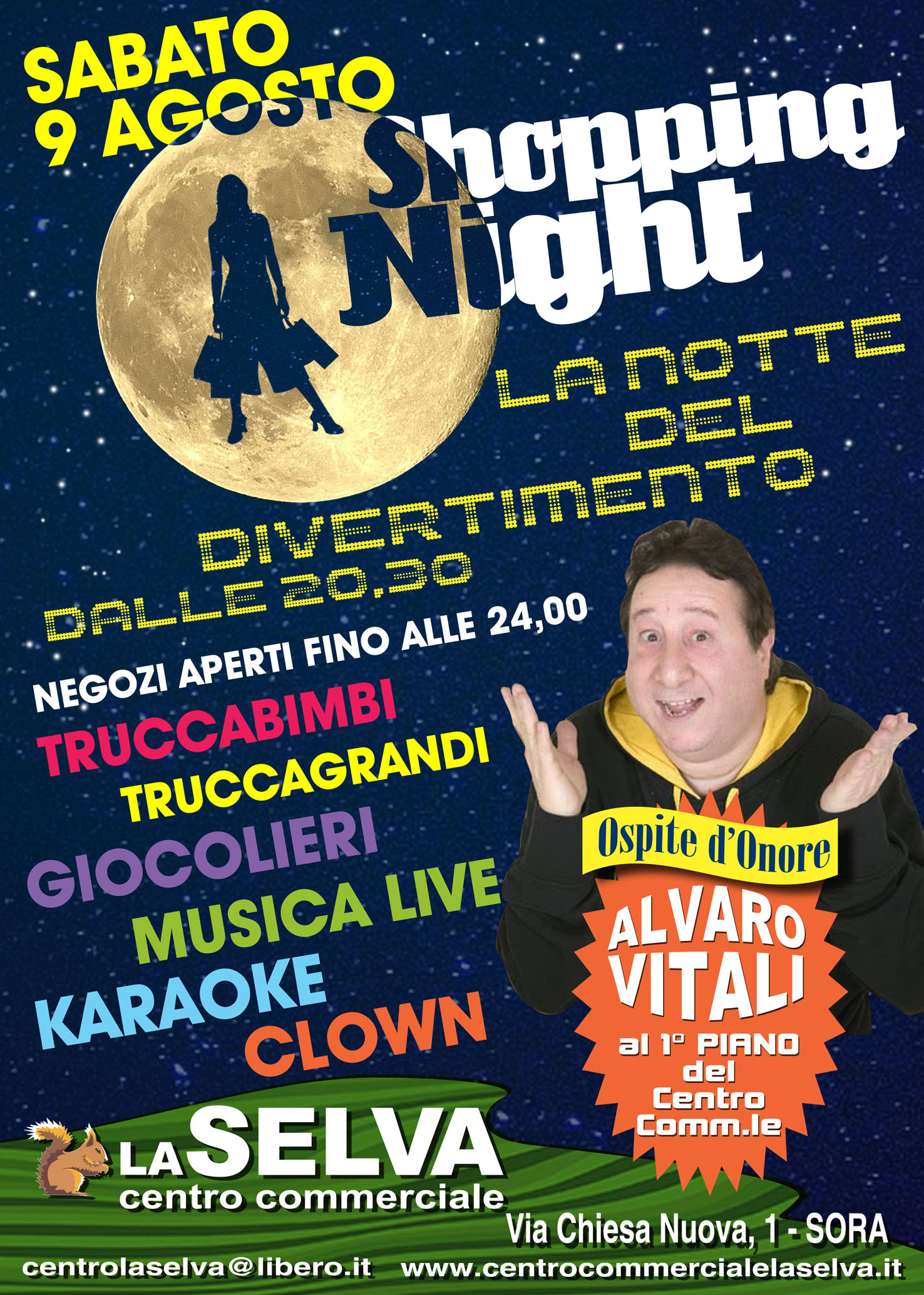 Shopping Night! La notte del divertimento