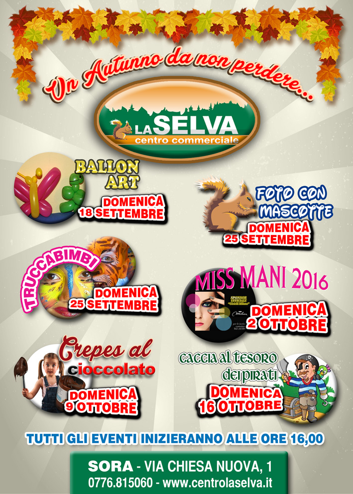 Un autunno da non perdere!